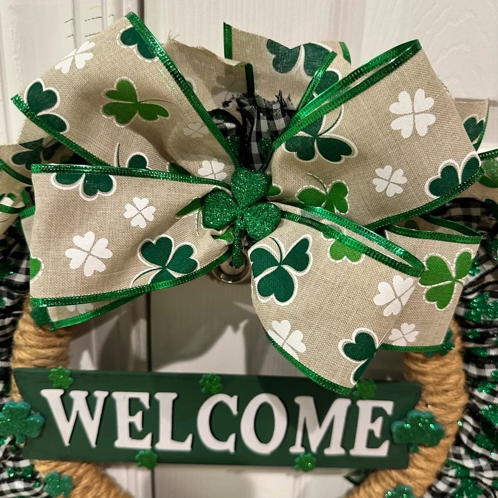 St. Patrick’s Day wreath